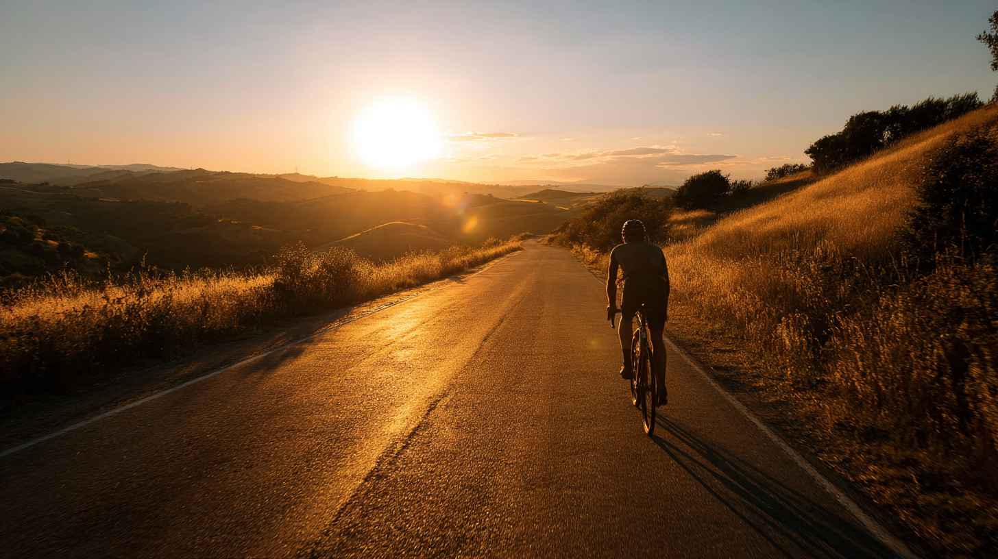 Golden Hour Cycling Adventure